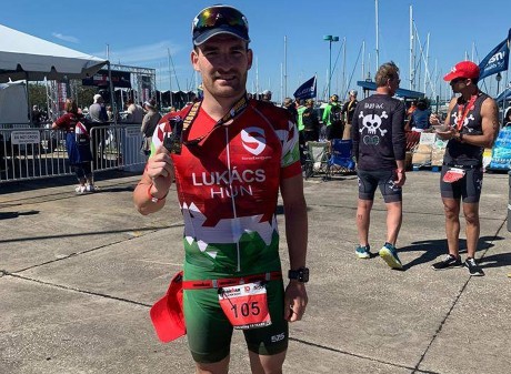 Lukács Levente nyerte meg kategóriájában az Ironman 70.3 New Orleans versenyt